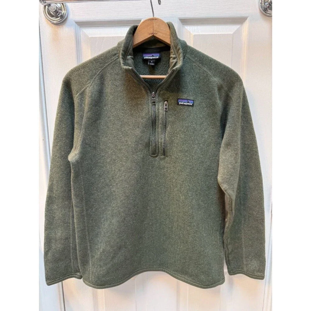 Patagonia Better Sweater 1/4 Zip Utility Pocket Size Medium
